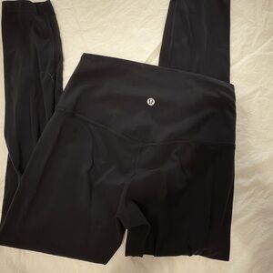 lululemon align black size 6 women's